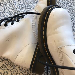 White Dr. Martens